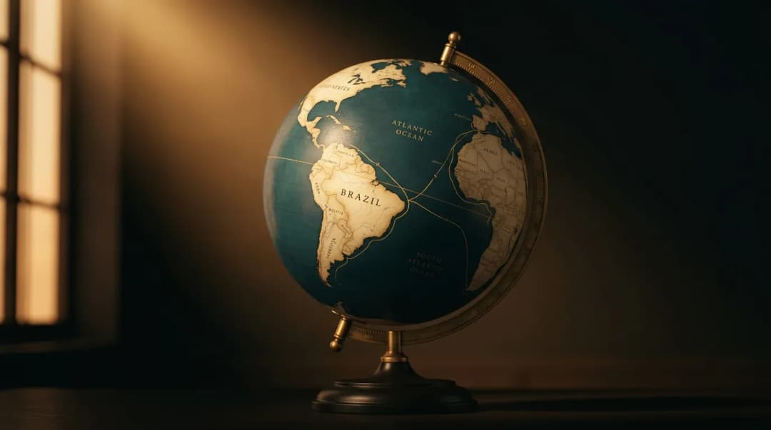 Globo iluminado