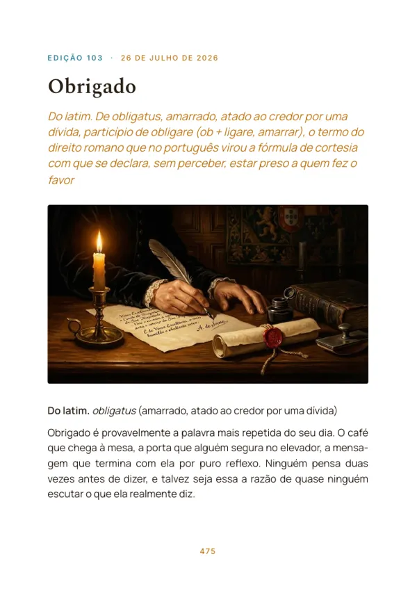 Página 475 do volume: abertura da edição 103, Obrigado