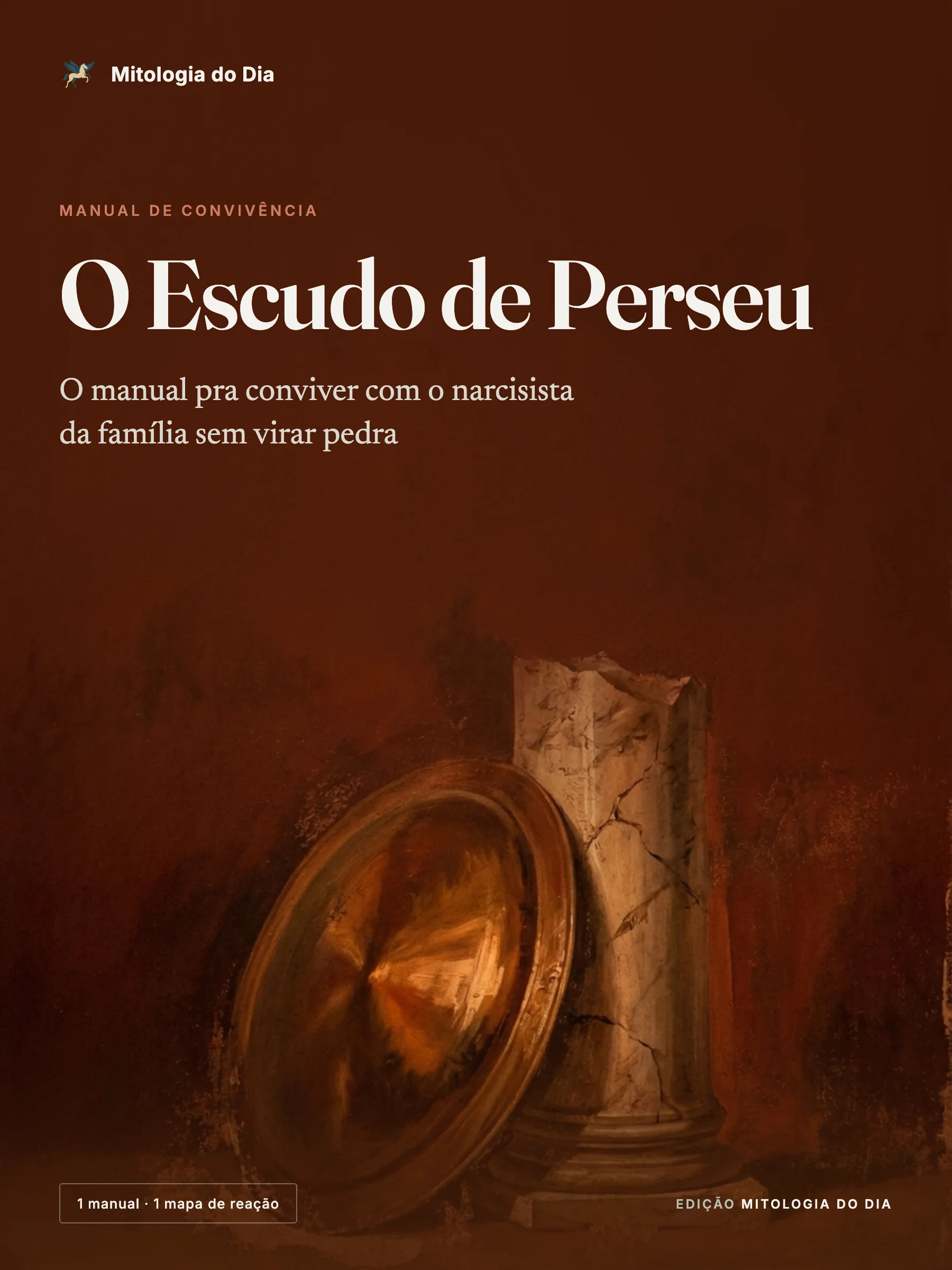 Capa do guia O Escudo de Perseu, da Mitologia do Dia